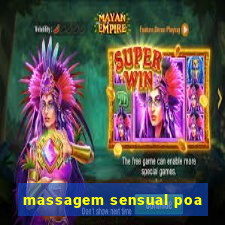 massagem sensual poa